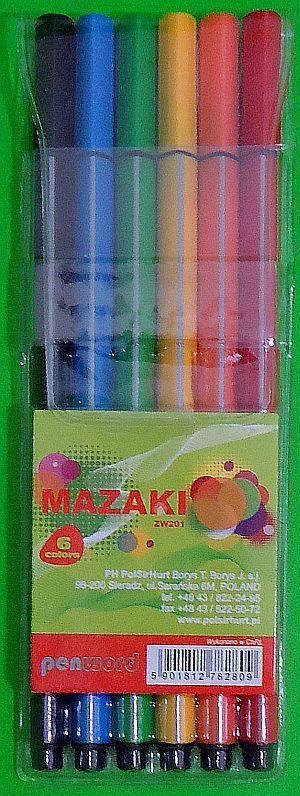 Polsirhurt Mazaki ZW201-16 MIX kolorów trójkątne 1