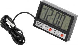 Blow Termometr panelowy BLOW LCD + zegar TH002 50-311 1