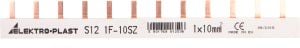 Elektro-Plast Szyna prądowa typu PIN 1P 10mm2 63A 12 pinów IZS10/1F/12 (45.202) 1