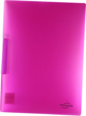 Titanum Skoroszyty A4 różowy 400g (SKTPI) 1