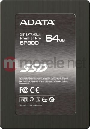 Dysk SSD ADATA 64 GB 2.5" SATA III (ASP900S364GMC) 1