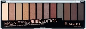 Rimmel  Magnif'Eyes Eyeshadow Palette paleta cieni 001 Nude Edition 14,16g 1