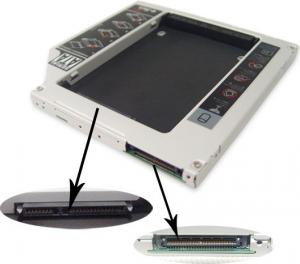 Kieszeń MicroStorage na drugi dysk do laptopa, SATA - IDE, 2.5" do MacBook (KIT503) 1