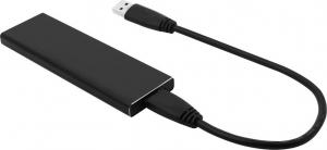 Kieszeń MicroStorage Macbook Air/Pro 12+16pin - USB 3.0 (MSUB2340) 5