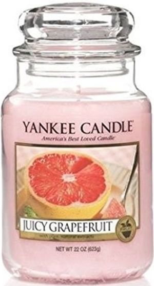Yankee Candle Large Jar duża świeczka zapachowa Juicy Grapefruit 623g 1