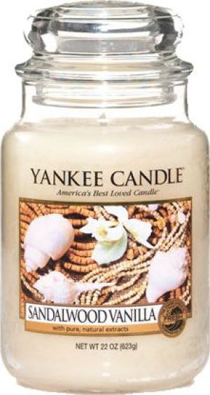 Yankee Candle Large Jar duża świeczka zapachowa Sandalwood Vanilla 623g 1