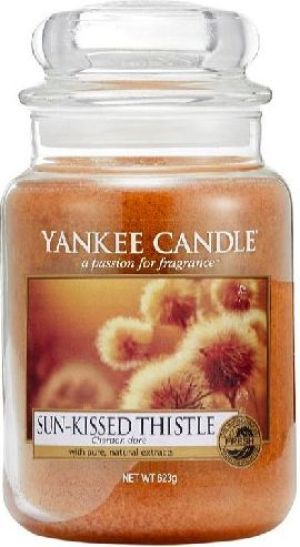 Yankee Candle Large Jar duża świeczka zapachowa Sun Kissed Thistle 623g 1