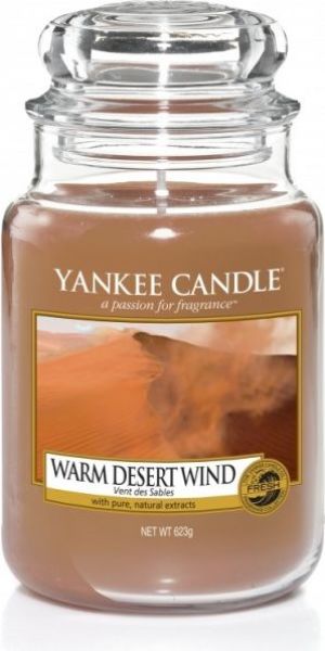 Yankee Candle Large Jar duża świeczka zapachowa Warm Desert Wind 623g 1