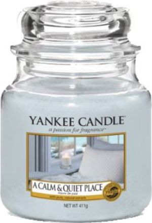 Yankee Candle Classic Medium Jar świeca zapachowa A Calm & Quiet Place 411g 1