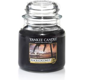 Yankee Candle Classic Medium Jar świeca zapachowa Black Coconut 411g 1