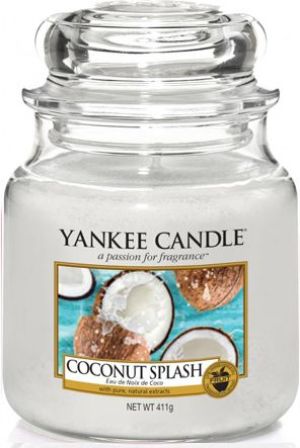 Yankee Candle Classic Medium Jar świeca zapachowa Coconut Splash 411g 1