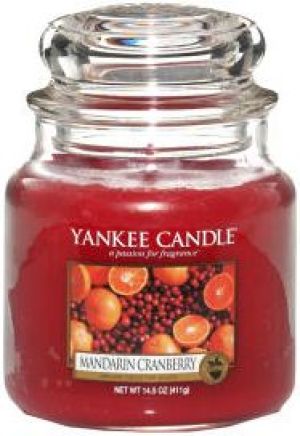 Yankee Candle Classic Medium Jar świeca zapachowa Mandarin Cranberry 411g 1