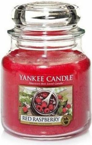 Yankee Candle Classic Medium Jar świeca zapachowa Red Raspberry 411g 1