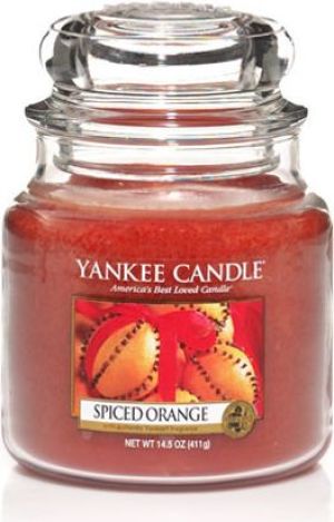 Yankee Candle Classic Medium Jar świeca zapachowa Spiced Orange 411g 1