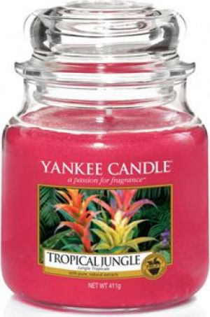 Yankee Candle Classic Medium Jar świeca zapachowa Tropical Jungle 411g 1