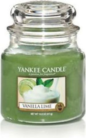 Yankee Candle Classic Medium Jar świeca zapachowa Vanilla Lime 411g 1
