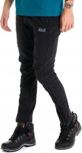 Jack Wolfskin Spodnie męskie Zenon Softshell Pants czarne r. 48/M (4648443) 1