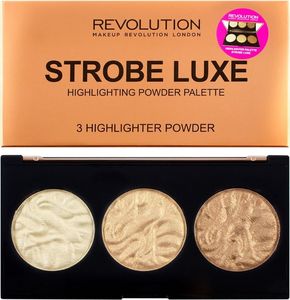 Makeup Revolution Strobe Luxe zestaw rozświetlaczy 11,5g 1