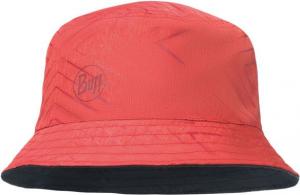 Buff Kapelusz BUFF Travel Bucket Hat Collage Red/Navy 1