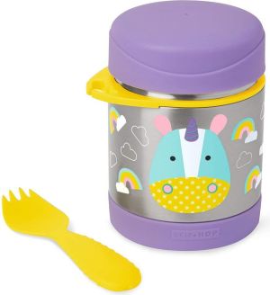 Skip Hop Termos dla dzieci Zoo Jednorożec 0.325 l Srebrno-fioletowy 2