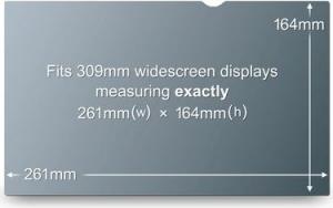 Filtr 3M Prywatuzyjący LCD 12,1" WideS 3