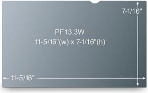 Filtr 3M prywatyzujący, 13.3", 16:10 (PF133W1B) 5