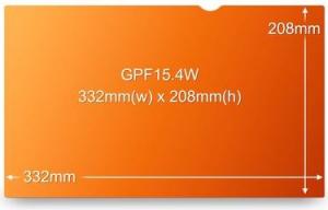 Filtr 3M Filtr prywatyzujący, złoty, 15.4" 5:4 (GPF15.4W) 3