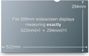 Filtr 3M Filtr prywatyzujący, 23.6" 16:9 (PF23.6W9) 2
