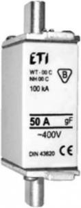 Eti-Polam Wkładka bezpiecznikowa NH00C 50A gF 400V (004119204) 1