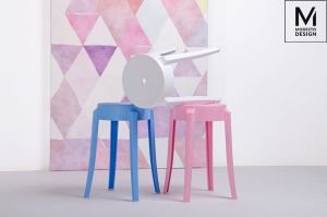 Modesto Design MODESTO stołek CALMAR 46 biały - polipropylen 6