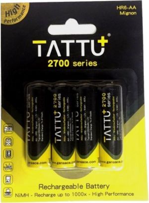 Gens Ace & TATTU Baterie NiMH 1.2V 2700mAh LS2A (TA-2700-1.2V-NiMH-LS2A) 1