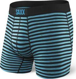 SAXX Bokserki męskie Vibe Boxer Modern Fit Black Space Hiker Stripe r. M (SXBM35KSH) 1