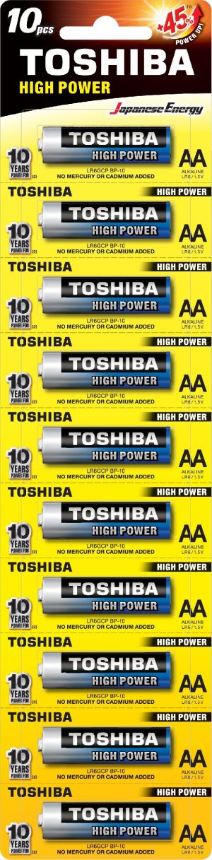 Toshiba Bateria High Power AA / R6 10 szt. 1