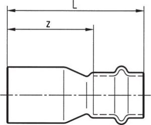 Conex Łącznik redukcyjny serii B Press 18 x 15mm (P524301815000) 2