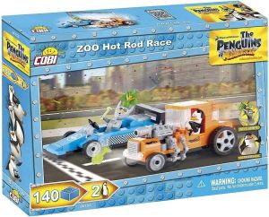 Cobi Klocki Pingwiny z Madagaskaru - 140 klocków zoo hot rod race 1