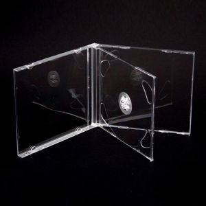 Esperanza Box Bezbarwny Tray na 2 CD/DVD 1