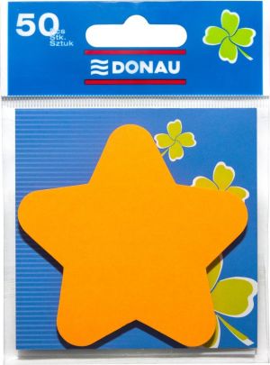 Donau Notes samoprzylepny gwiazdka pomarańczowa 50 kartek zawieszka (7572001PL-12)n 1