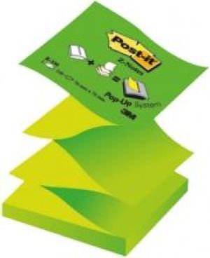Post-it Notesy samoprzylepne Post-It (R330-NA-eu),pastel,neon zielony 76x76 100k. 1