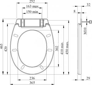 Deska sedesowa Inter-Sano Brzózka (5903338013153) 2
