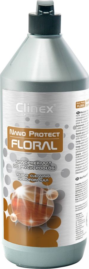 Clinex Płyn do podłóg Clinex Nano Protect Floral 1l 77.333 1