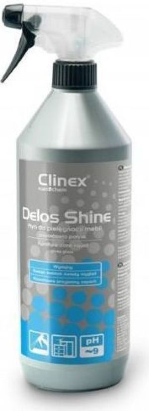Clinex Clinex delos shine do czyszczenia mebli 1l.(77145) z połyskiem 1