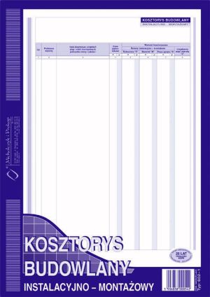 Michalczyk & Prokop Kosztorys budowlany A4 602-1 1