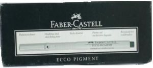 Faber-Castell Cienkopis Pigment 0,5mm 10szt czarny 1