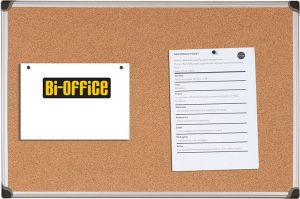 Bi-Office Tablica korkowa MAYA w ramie aluminiowej 60 x 45 cm 1