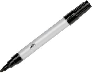 Staples Marker permanentny 1- 3mm w obudowie aluminiowej, czarny (C84614) 1