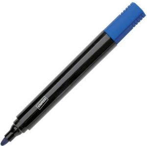 Staples Marker permanentny okrągła końcówka, 1,5-3 mm, niebieski (C20701) 1