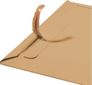 Staples Koperta kartonowa z paskiem samoklejącym 370x285mm brązowy, 50 sztuk 6