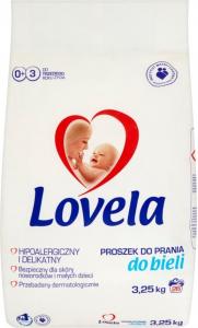 Lovela Proszek do prania ubranek niemowlęcych i dziecięcych do bieli 3,25kg 1