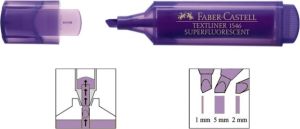 Faber-Castell Zakreślacz Textliner fioletowy (FC154636) 1