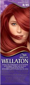 Wella Wellaton Intense Permanent Color nr 8/45 Czerwień Kolorado Krem intensywnie koloryzujący 1